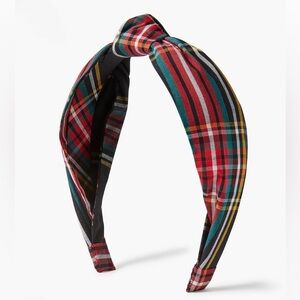 NWT J.Crew Tartan Headband